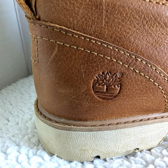 Timberland x Pendleton Women's Bramhall Boots Size 8.5 Plaid Top /Brown Leather - Picture 9 of 13